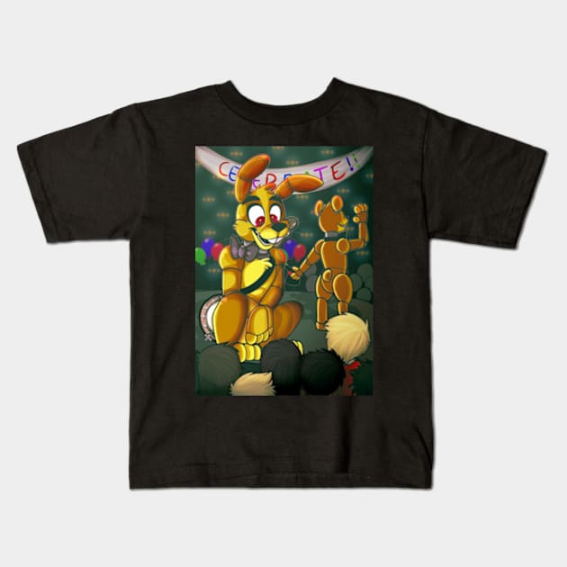 five night at freddys Kids T-Shirt by Rooscsbresundae